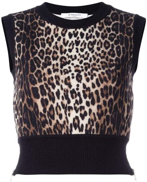 givenchy sweater crop top|givenchy tank tops.